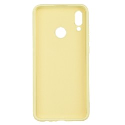 Funda Ultra suave Amarillo Pastel para Honor 10 Lite