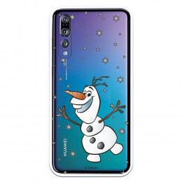 Funda para Huawei P20 Pro Oficial de Disney Olaf Transparente - Frozen