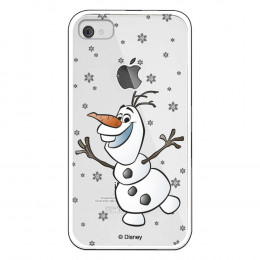 Funda para iPhone 4S Oficial de Disney Olaf Transparente - Frozen