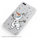 Carcasa para iPhone 4S Oficial de Disney Olaf Transparente - Frozen