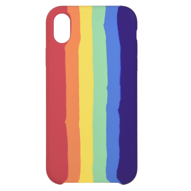 Funda Ultra suave Bandera LGTB para iPhone X