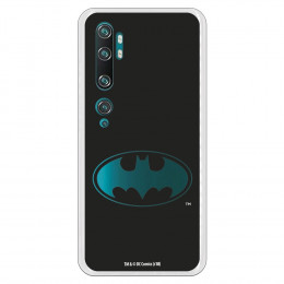 Funda para Xiaomi Mi Note 10 Oficial de DC Comics Batman Logo Transparente - DC Comics