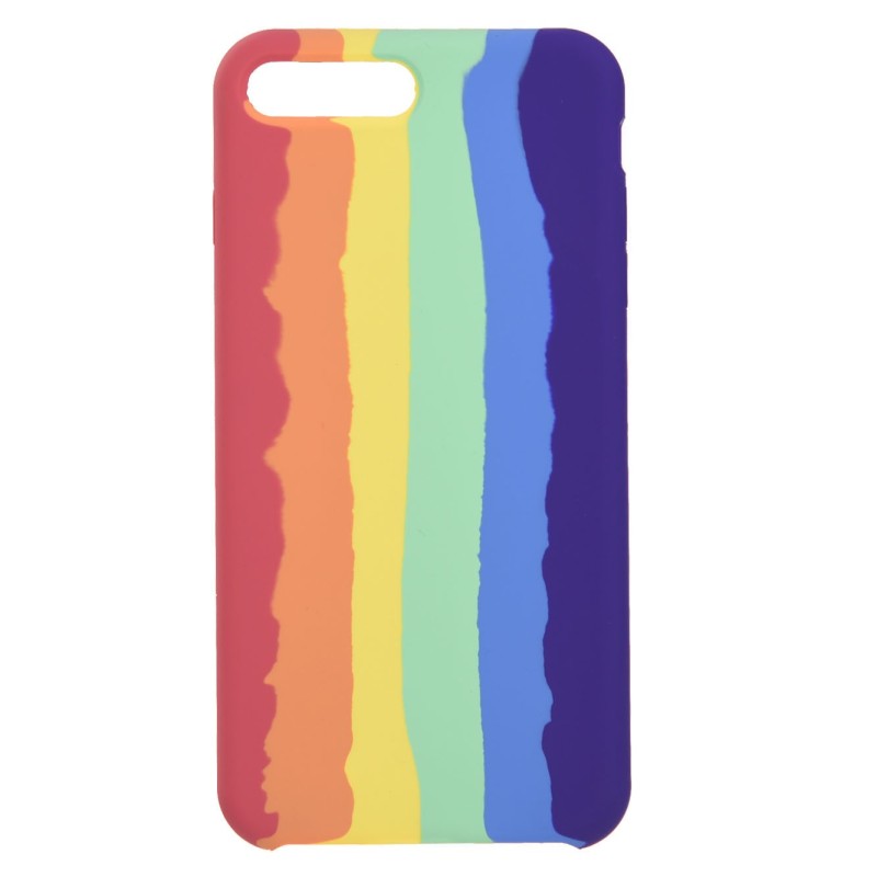 Funda Ultra suave Bandera LGTB para iPhone 8 Plus