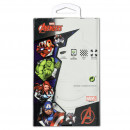 Carcasa para Xiaomi Mi Note 10 Oficial de Marvel Capitán América Escudo Transparente - Marvel