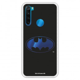 Funda para Xiaomi Redmi Note 8 Oficial de DC Comics Batman Logo Transparente - DC Comics