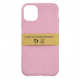 Carcasa Biodegradable Rosa para iPhone 11 Pro- La Casa de las Carcasas
