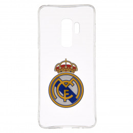 Carcasa Real Madrid Escudo Transparente para Samsung Galaxy S9 Plus- La Casa de las Carcasas