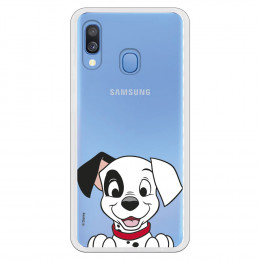 Funda para Samsung Galaxy A20e Oficial de Disney Cachorro Sonrisa - 101 Dálmatas