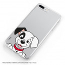 Carcasa para Samsung Galaxy A40 Oficial de Disney Cachorro Sonrisa - 101 Dálmatas