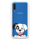 Funda para Samsung Galaxy A70 Oficial de Disney Cachorro Sonrisa - 101 Dálmatas