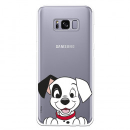 Funda para Samsung Galaxy S8 Oficial de Disney Cachorro Sonrisa - 101 Dálmatas