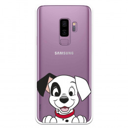 Funda para Samsung Galaxy S9 Plus Oficial de Disney Cachorro Sonrisa - 101 Dálmatas