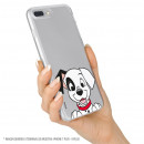Carcasa para Xiaomi Redmi Note 7 Oficial de Disney Cachorro Sonrisa - 101 Dálmatas