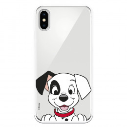 Funda para iPhone XS Oficial de Disney Cachorro Sonrisa - 101 Dálmatas