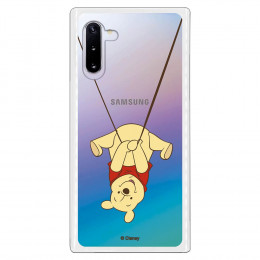Funda para Samsung Galaxy Note 10 Oficial de Disney Winnie  Columpio - Winnie The Pooh