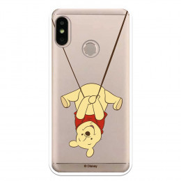 Funda para Xiaomi Mi A2 Lite Oficial de Disney Winnie  Columpio - Winnie The Pooh