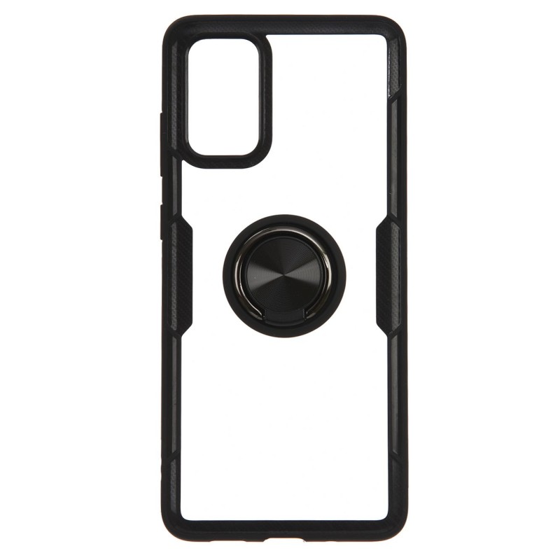 Funda Ring Transparente Negra para Samsung Galaxy S20 Plus