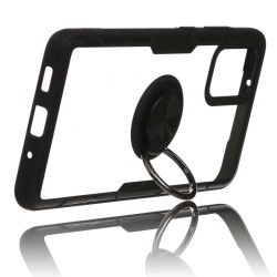 Funda Ring Transparente Negra para Samsung Galaxy S20 Plus