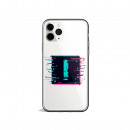 Coque Téléphone Portable avec Initiales Personnalisée - Cube de Neon