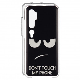 Funda Dibujo Don't Touch My Phone para Xiaomi Mi Note 10 Pro- La Casa de las Carcasas