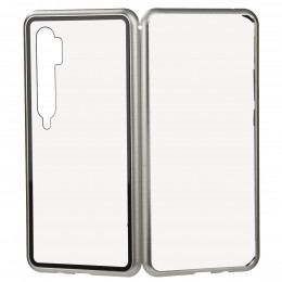 Funda Magnética Plata para Xiaomi Mi Note 10 Pro- La Casa de las Carcasas