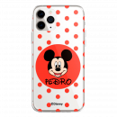 Coque téléphone portable Personnalisée Disney Avec ton nom Mickey Mouse - Licence Officielle de Disney