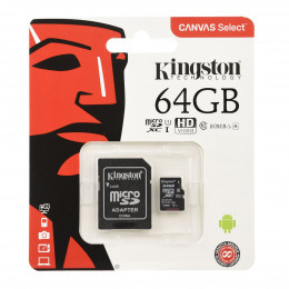 Tarjeta MicroSD Kingston 64 GB