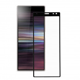Cristal Templado Completo para Sony Xperia 10 Negro- La Casa de las Carcasas