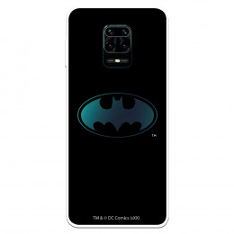 Funda para Xiaomi Redmi Note 9 Pro Oficial de DC Comics Batman Logo Transparente - DC Comics
