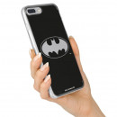 Funda para Xiaomi Redmi Note 9 Pro Oficial de DC Comics Batman Logo Transparente - DC Comics