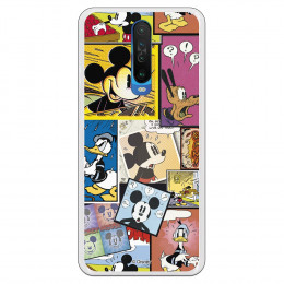 Funda para Xiaomi Redmi K30 Oficial de Disney Mickey Comic - Clásicos Disney