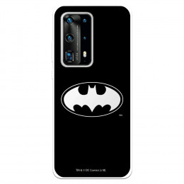 Funda para Huawei P40 Pro Oficial de DC Comics Batman Logo Transparente - DC Comics