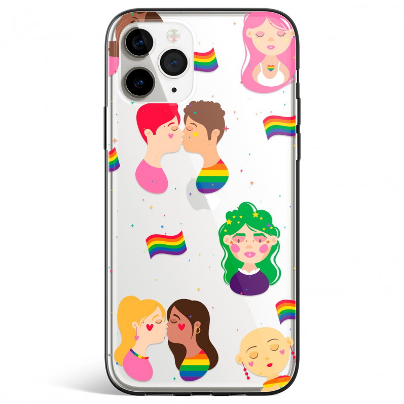 Coque Téléphone Portable Design Pride - Couples LGTB