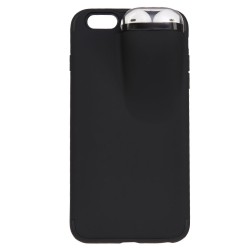 Funda Porta Auriculares Negro para iPhone 6S