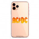 Coque Téléphone Portable Design Officielle AC/DC - Logo Brillante