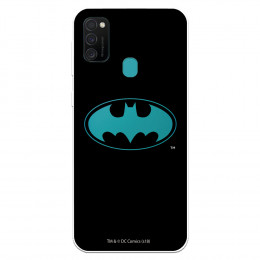 Funda para Samsung Galaxy M21 Oficial de DC Comics Batman Logo Transparente - DC Comics