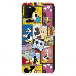 Funda para Samsung Galaxy M21 Oficial de Disney Mickey Comic - Clásicos Disney