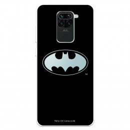 Funda para Xiaomi Redmi Note 9 Oficial de DC Comics Batman Logo Transparente - DC Comics