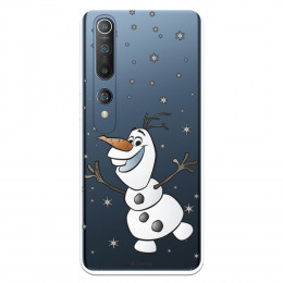 Funda para Xiaomi Mi 10 Pro Oficial de Disney Olaf Transparente - Frozen