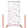 Funda Silicona Colgante Corazones para Samsung Galaxy Note 10Plus