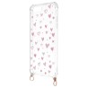 Funda Silicona Colgante Corazones para iPhone 8 Plus