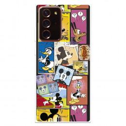 Funda para Samsung Galaxy Note 20 Ultra Oficial de Disney Mickey Comic - Clásicos Disney