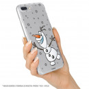 Funda para Samsung Galaxy Note 20 Ultra Oficial de Disney Olaf Transparente - Frozen