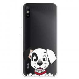 Funda para Xiaomi Redmi 9A Oficial de Disney Cachorro Sonrisa - 101 Dálmatas