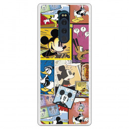 Carcasa Oficial Disney Mickey Comic para Sony Xperia XZ4 - La Casa de las Carcasas