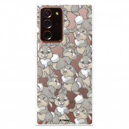 Funda para Samsung Galaxy Note 20 Plus Oficial de Disney Tambor Patrones - Bambi