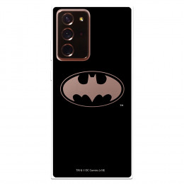 Funda para Samsung Galaxy Note 20 Plus Oficial de DC Comics Batman Logo Transparente - DC Comics