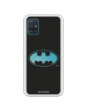 Funda para Samsung Galaxy A51 5G Oficial de DC Comics Batman Logo Transparente - DC Comics