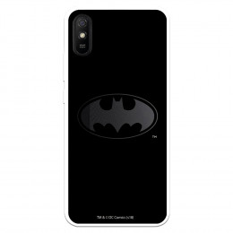 Funda para Xiaomi Redmi 9AT Oficial de DC Comics Batman Logo Transparente - DC Comics