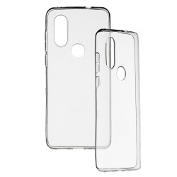 Funda Silicona transparente para Motorola One Vision